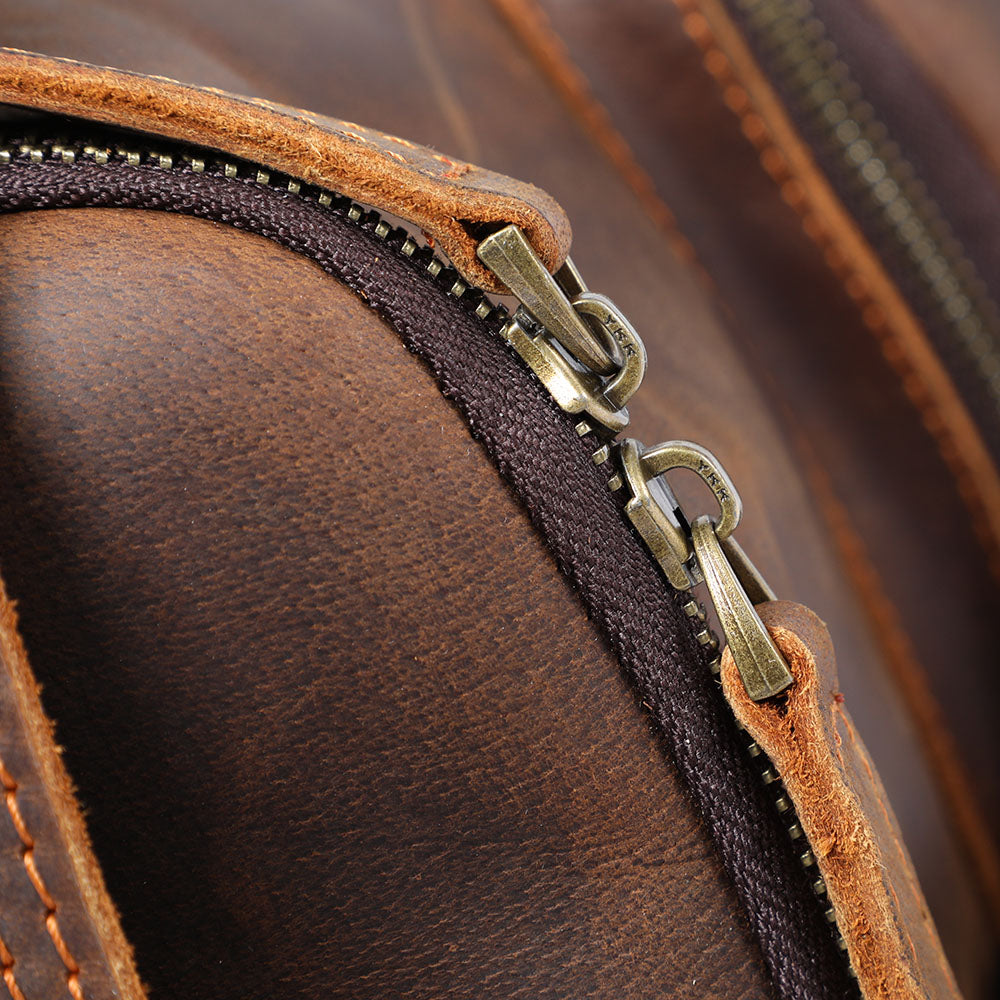 Rosvelle | Leder-Laptop-Rucksack
