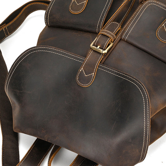 Wynn | Vintage-Leder-Satchel-Rucksack