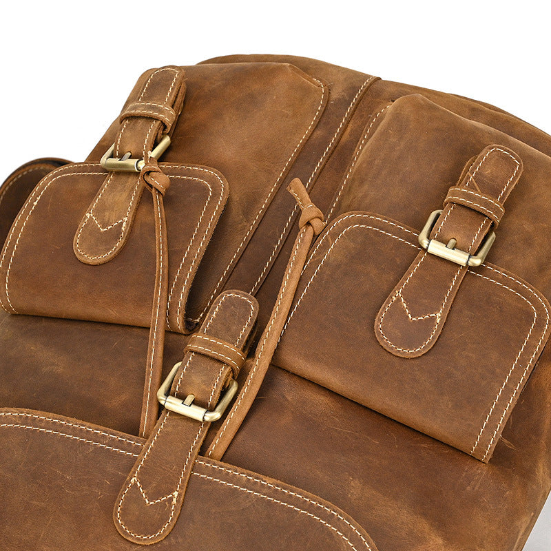 Wynn | Vintage-Leder-Satchel-Rucksack