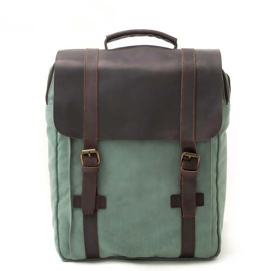 Fenric | Vintage-Tasche aus Canvas und Leder