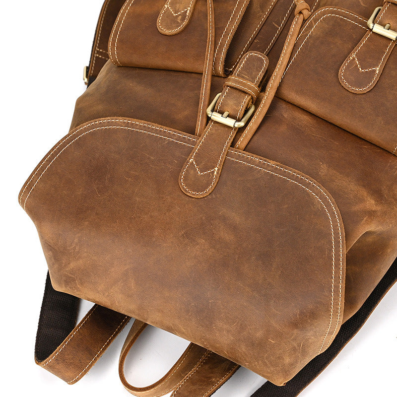Wynn | Vintage-Leder-Satchel-Rucksack