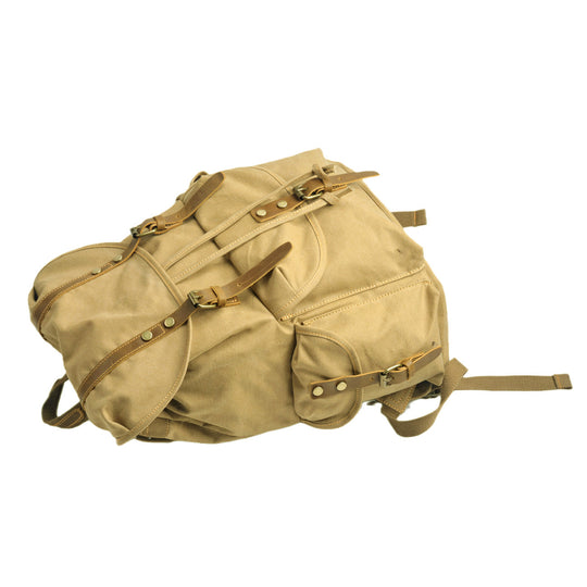 Montis | Vintage Canvas Lederrucksack
