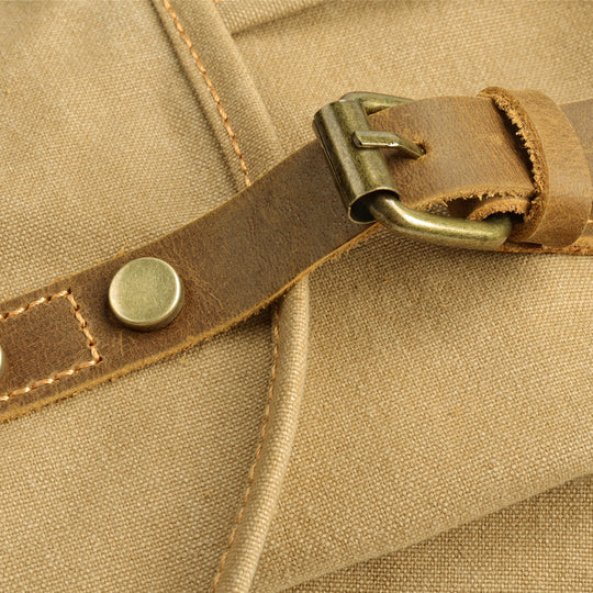 Montis | Vintage Canvas Lederrucksack