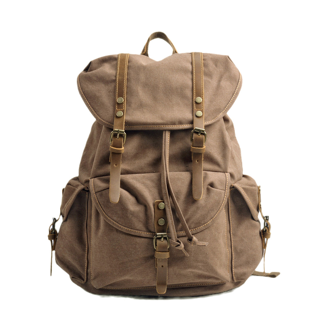 Montis | Vintage Canvas Lederrucksack