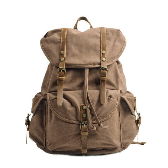 Montis | Vintage Canvas Lederrucksack