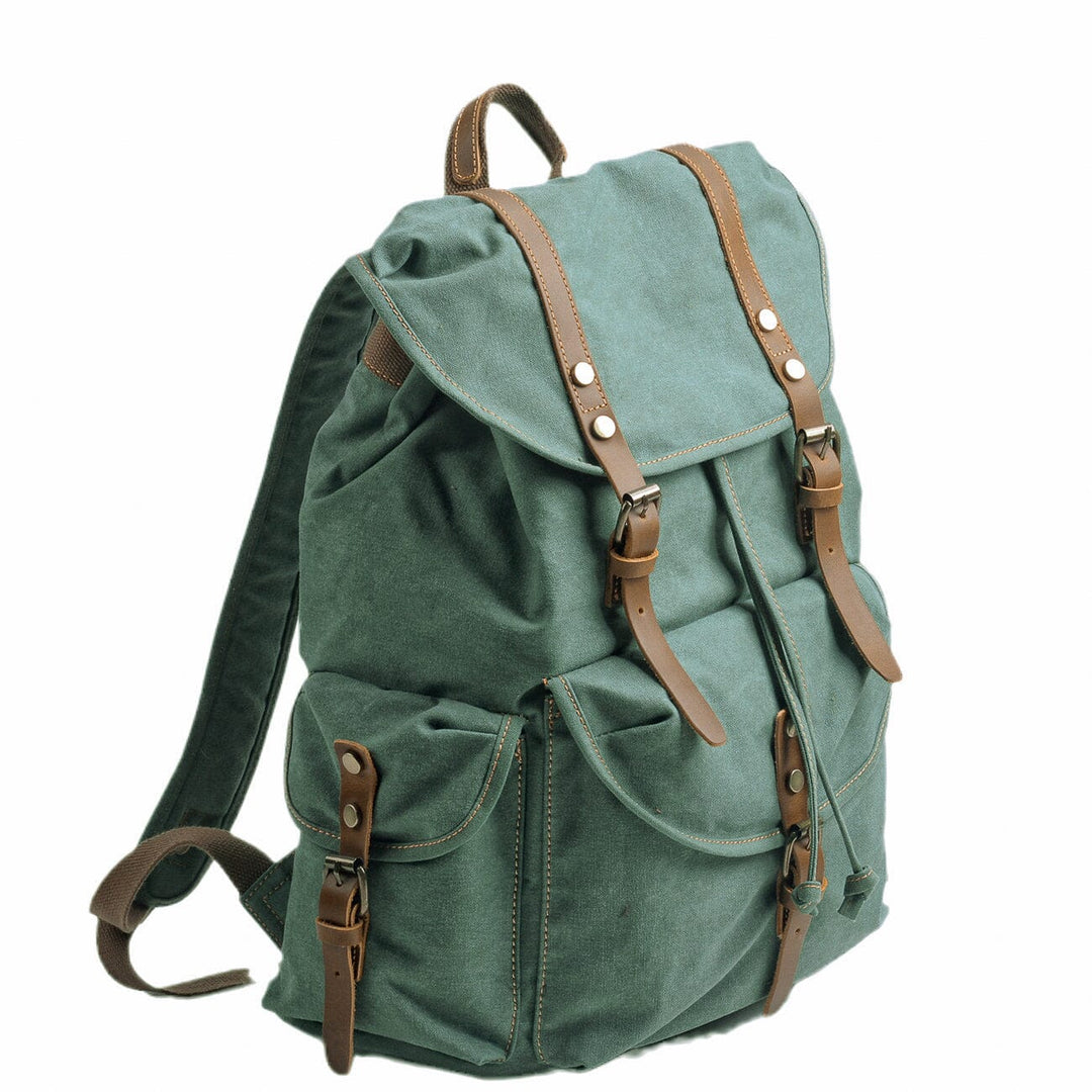 Montis | Vintage Canvas Lederrucksack