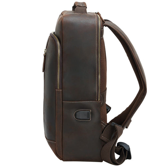 Orin | Leder-Laptop-Rucksack