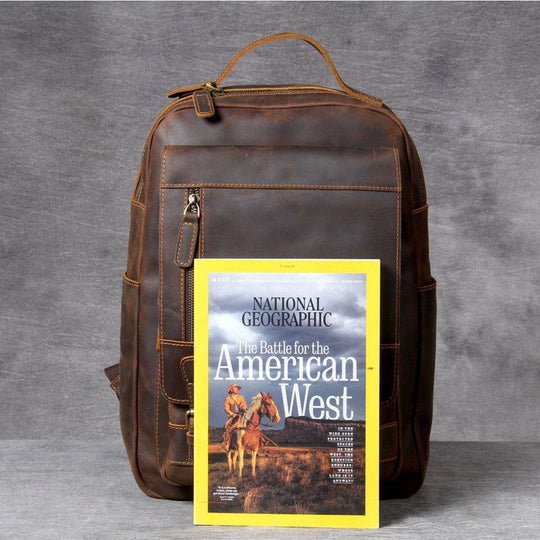 Ezren | Vintage-Lederrucksack