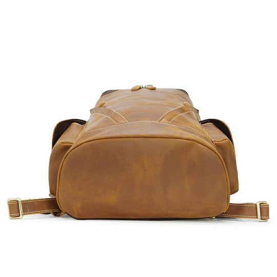 Elias | Weicher Vintage-Lederrucksack