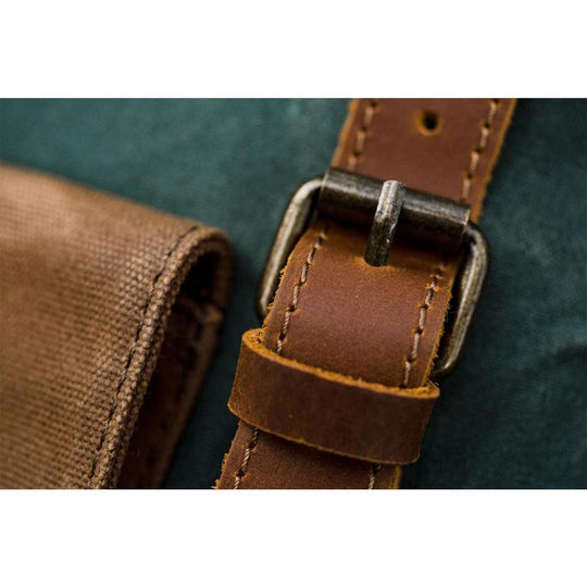 Maven | Vintage Canvas-Lederrucksack