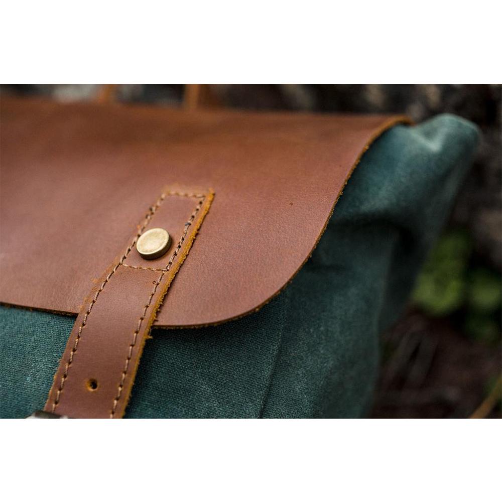 Maven | Vintage Canvas-Lederrucksack