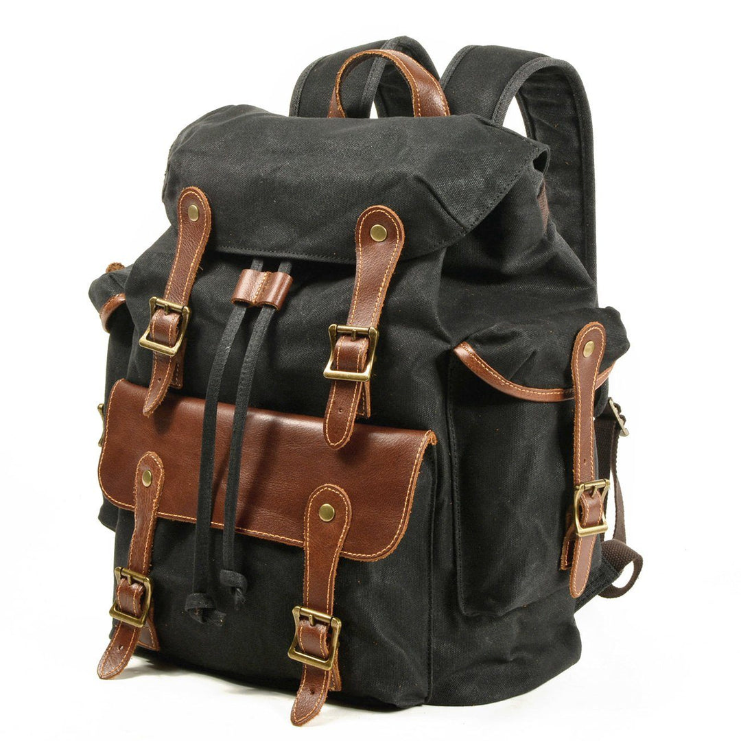 Everest | Vintage Canvas Lederrucksack