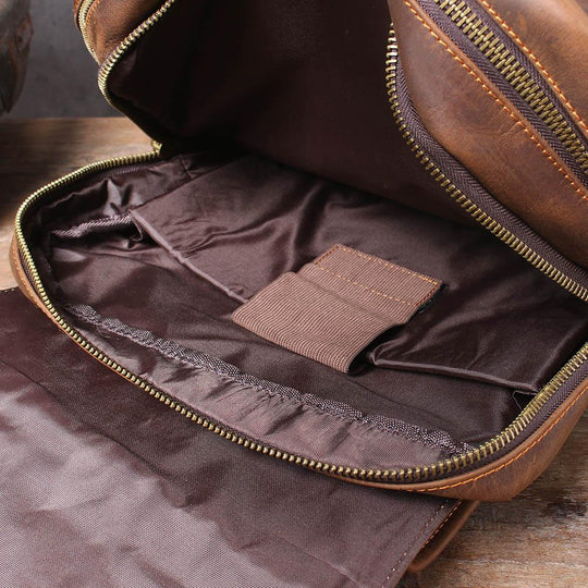 Elan | Vintage-Lederrucksack