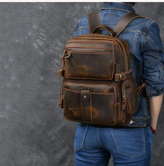 Orren | Vintage-Lederrucksack