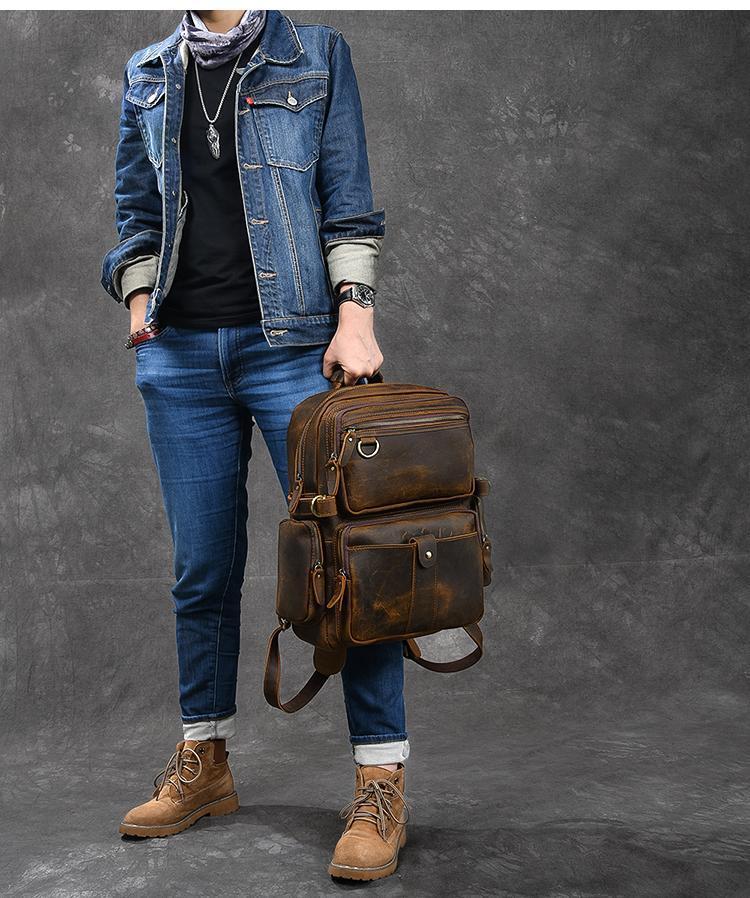 Orren | Vintage-Lederrucksack
