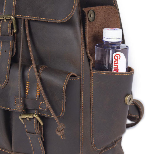 Velare | Leder-Laptop-Rucksack