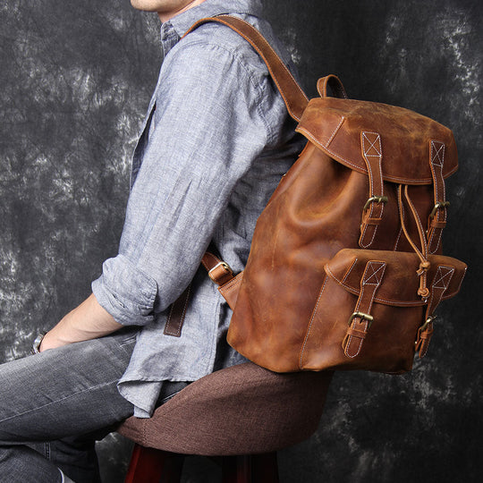 Bryn | Vintage-Lederrucksack