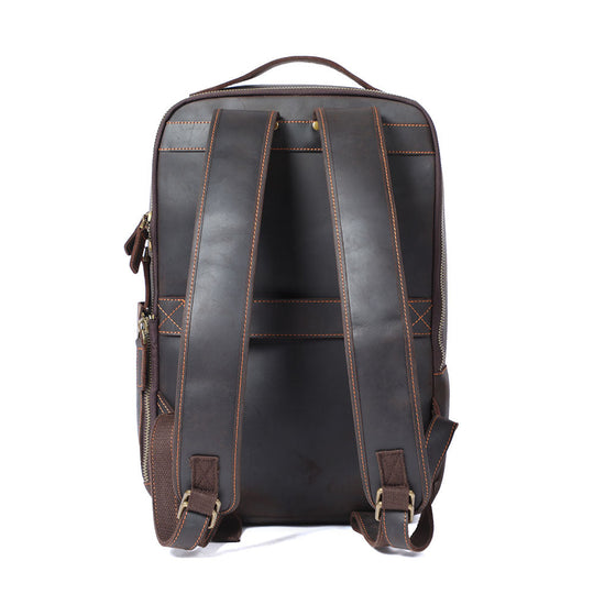 Ellis | Vintage-Leder-Laptop-Rucksack