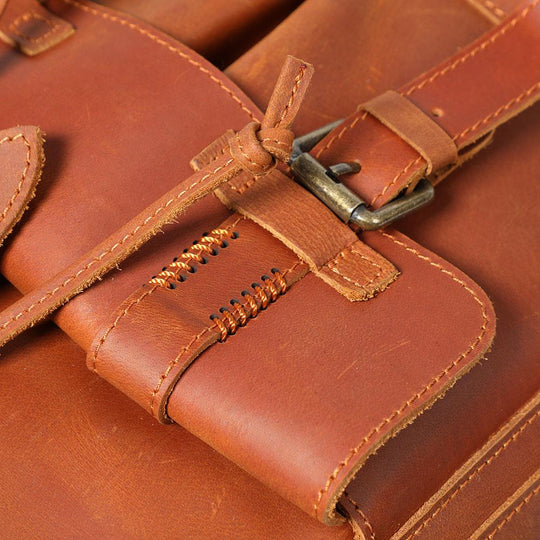 Velare | Leder-Laptop-Rucksack