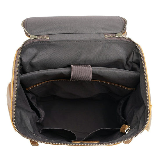 Elias | Weicher Vintage-Lederrucksack
