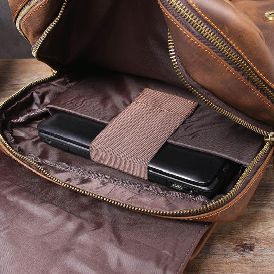 Elan | Vintage-Lederrucksack