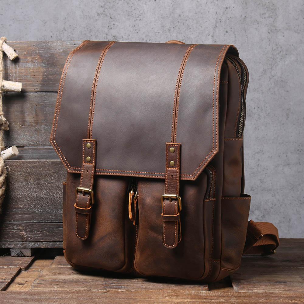 Elan | Vintage-Lederrucksack