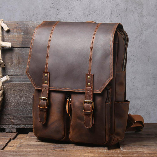 Elan | Vintage-Lederrucksack
