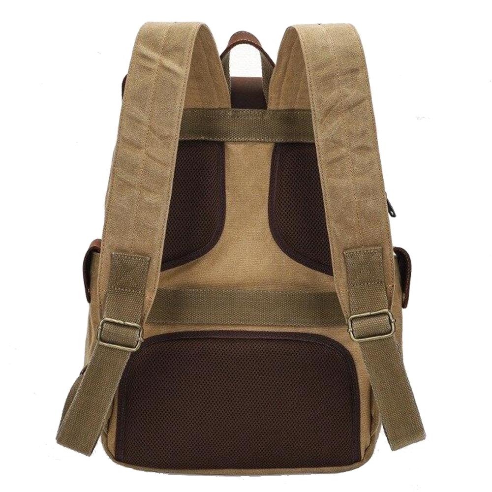 Arvid | Vintage-Rucksack aus Canvas und Leder für die Stadt