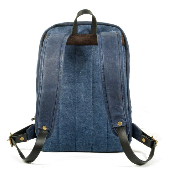 Calder | Rucksack aus gewachstem Canvas und Leder