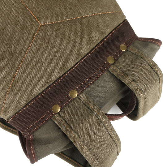 Atlas | Vintage Canvas Leder Wanderrucksack