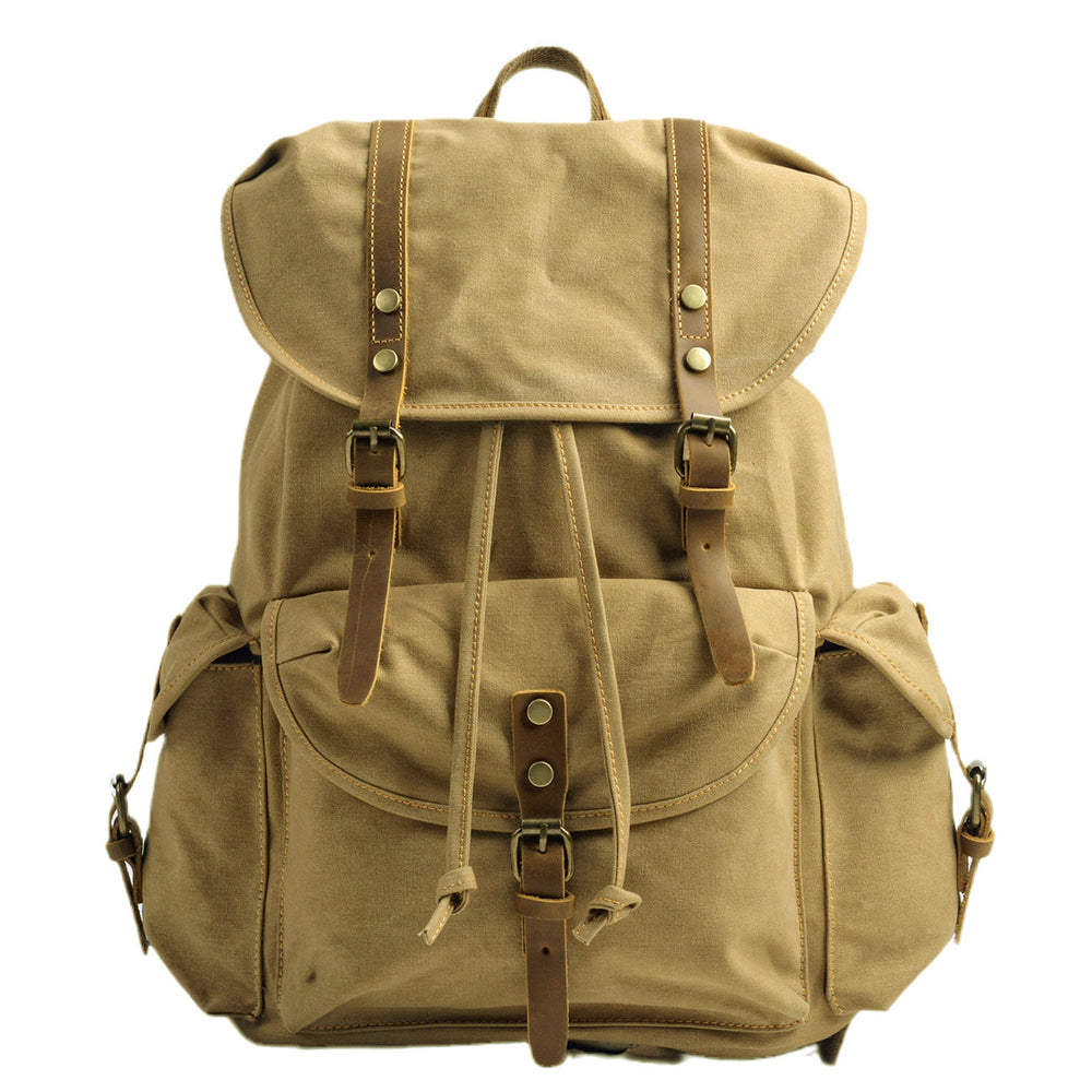 Montis | Vintage Canvas Lederrucksack