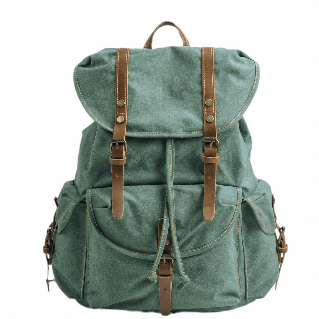 Montis | Vintage Canvas Lederrucksack