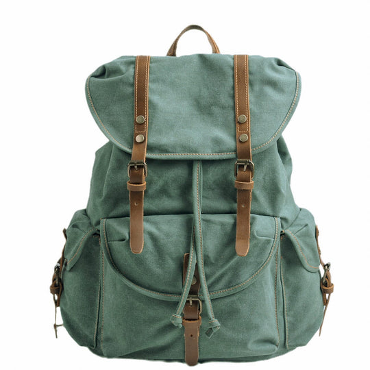 Montis | Vintage Canvas Lederrucksack