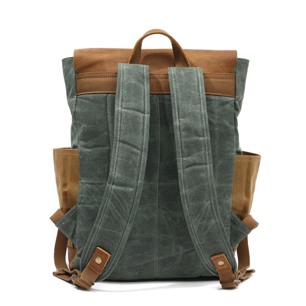 Maven | Vintage Canvas-Lederrucksack