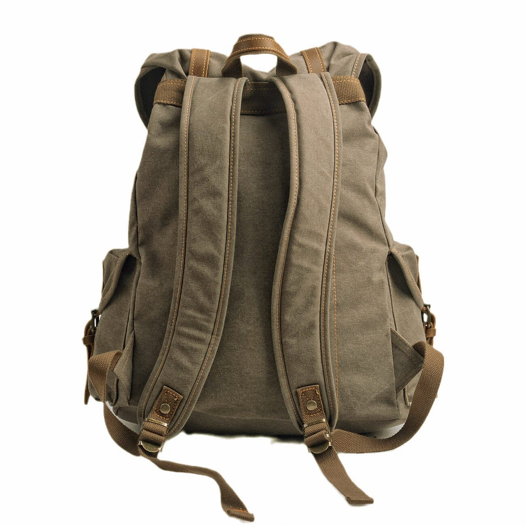Montis | Vintage Canvas Lederrucksack