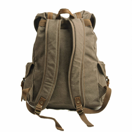 Montis | Vintage Canvas Lederrucksack