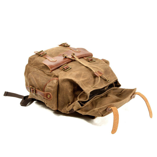 Everest | Vintage Canvas Lederrucksack