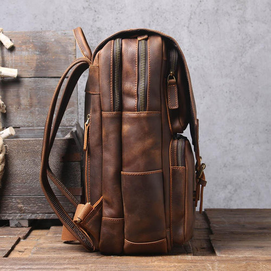 Elan | Vintage-Lederrucksack