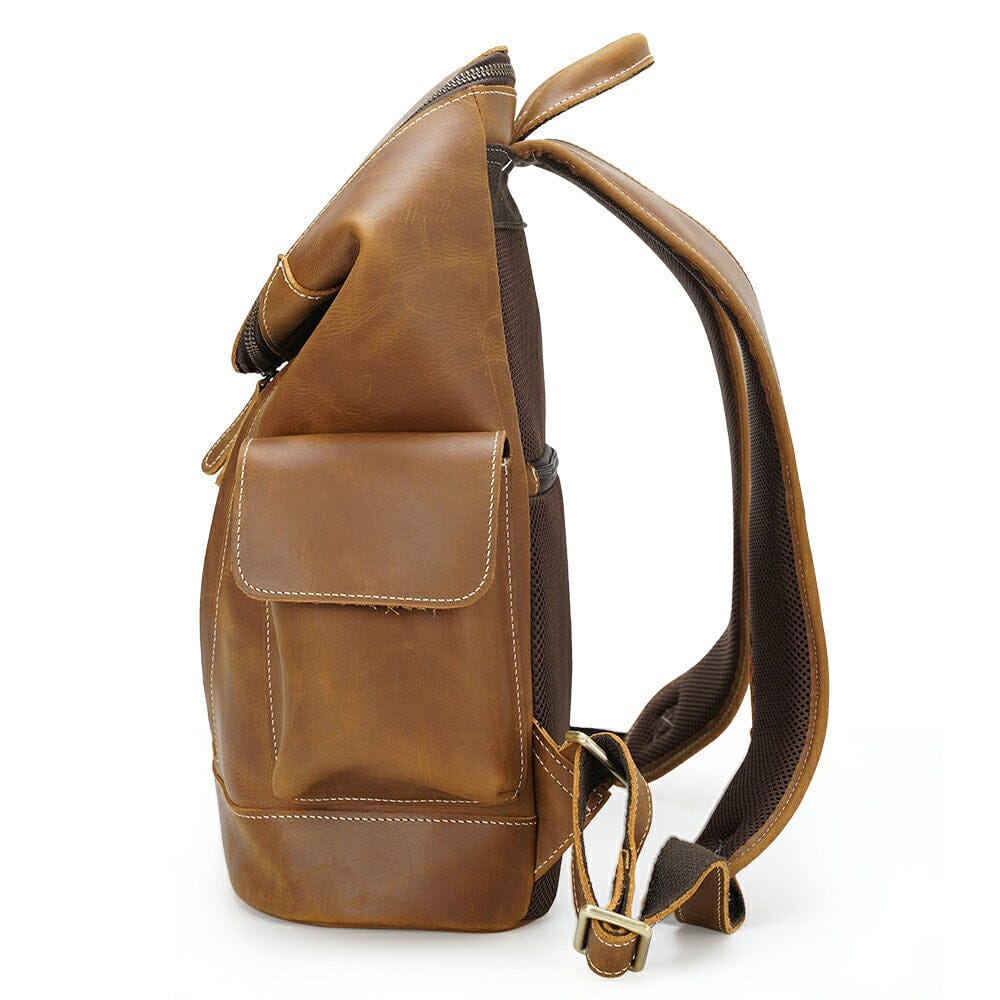Elias | Weicher Vintage-Lederrucksack