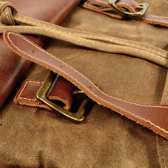 Everest | Vintage Canvas Lederrucksack