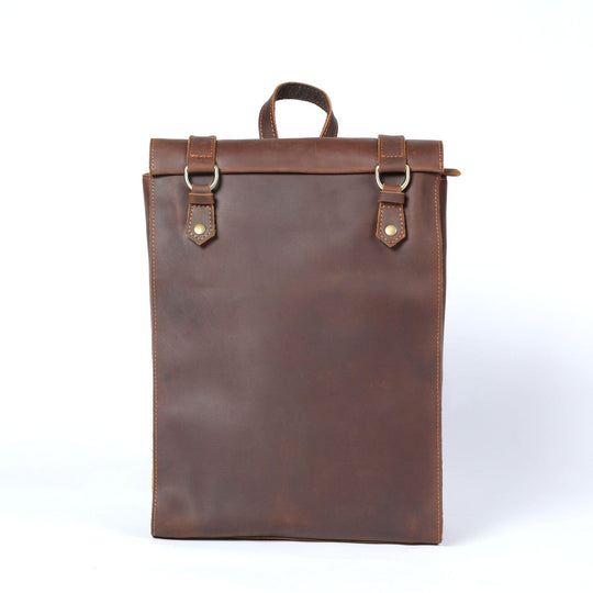 Alder | Vintage-Lederrucksack mit Klappe