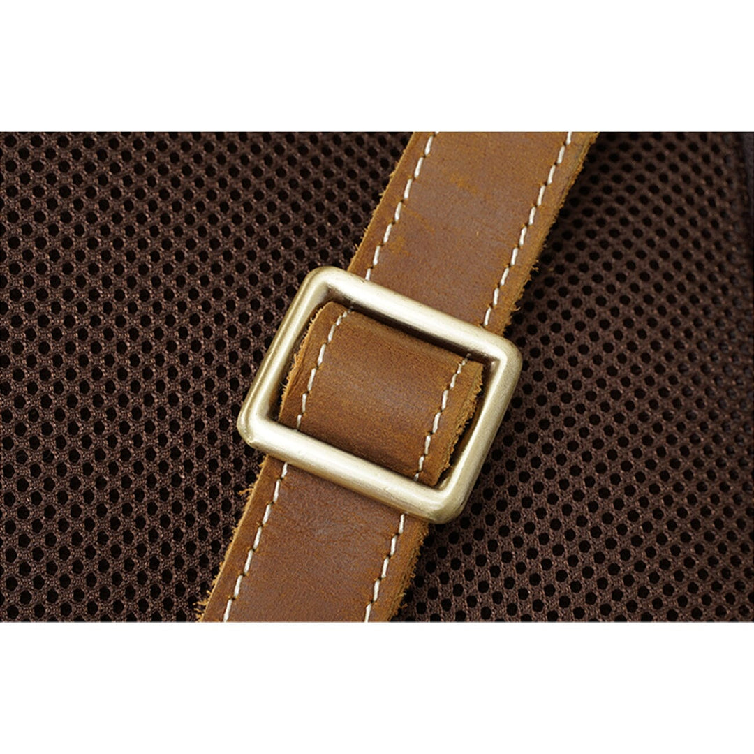 Elias | Weicher Vintage-Lederrucksack
