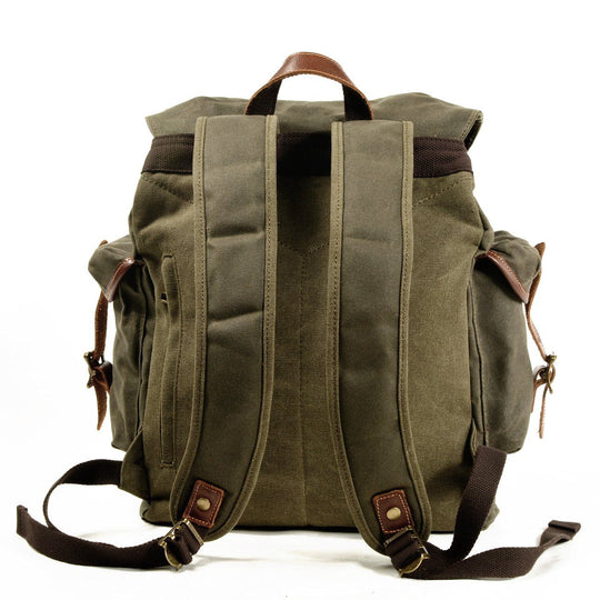 Everest | Vintage Canvas Lederrucksack