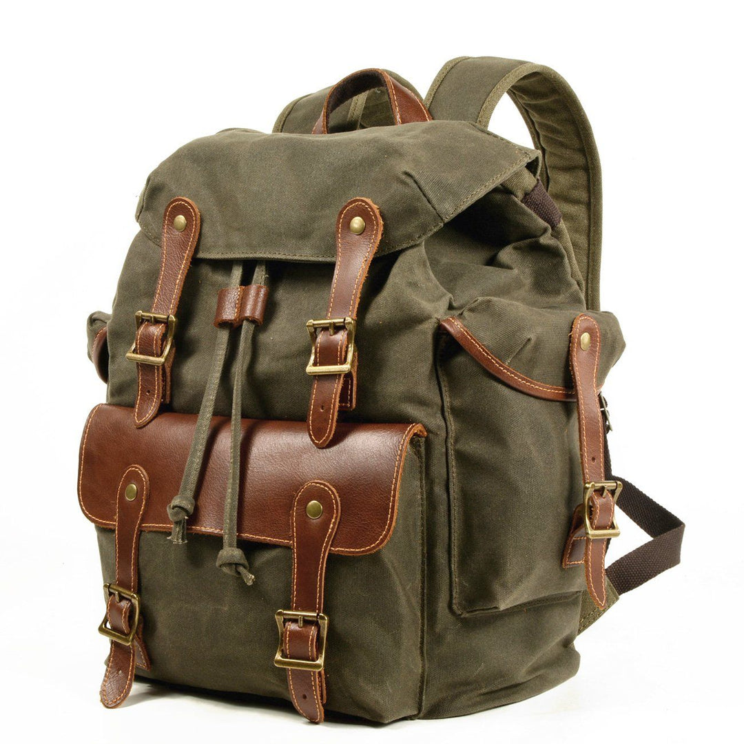 Everest | Vintage Canvas Lederrucksack