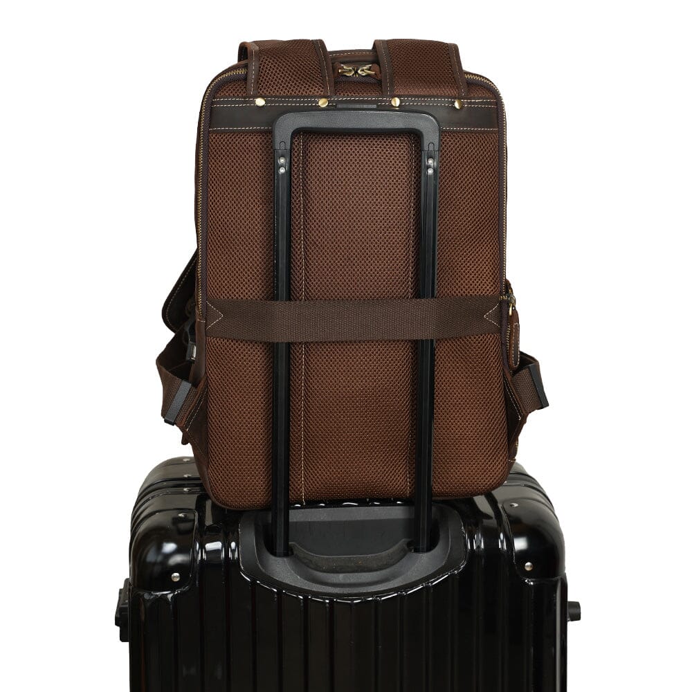 Orin | Leder-Laptop-Rucksack