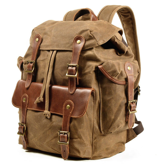 Everest | Vintage Canvas Lederrucksack