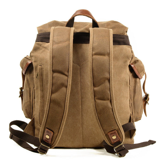 Everest | Vintage Canvas Lederrucksack