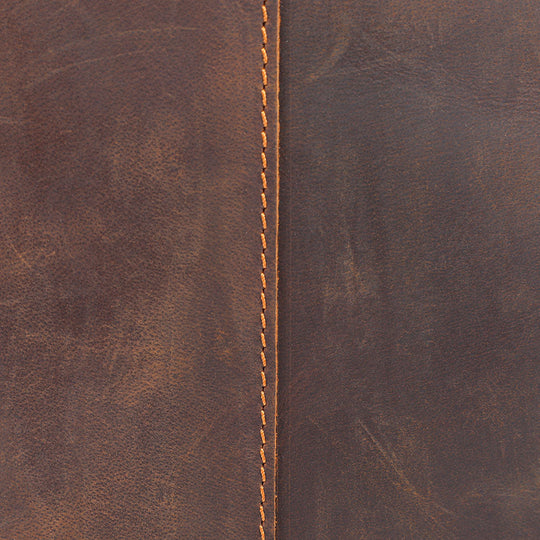 Navi | Vintage-Lederrucksack mit Reißverschluss