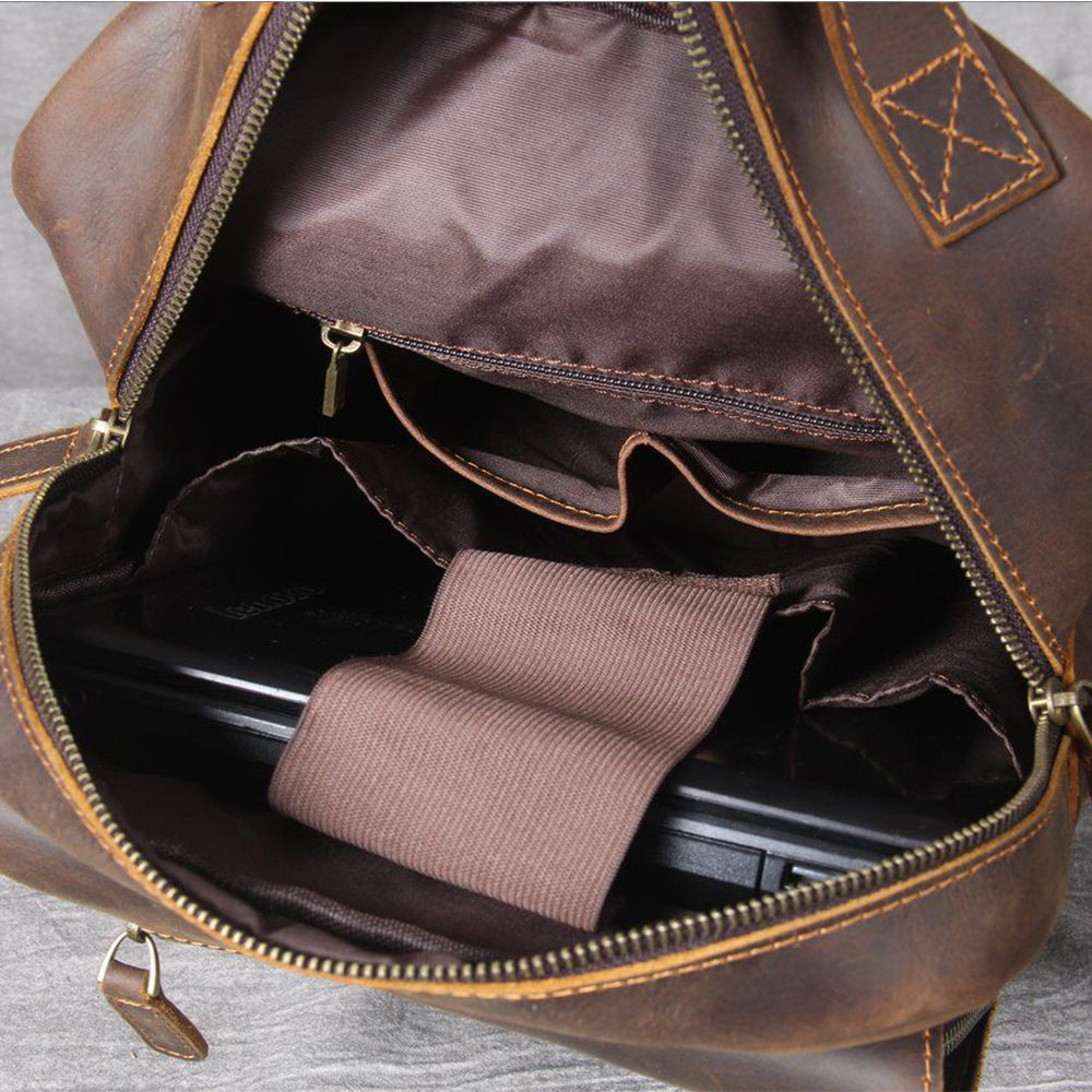 Ezren | Vintage-Lederrucksack