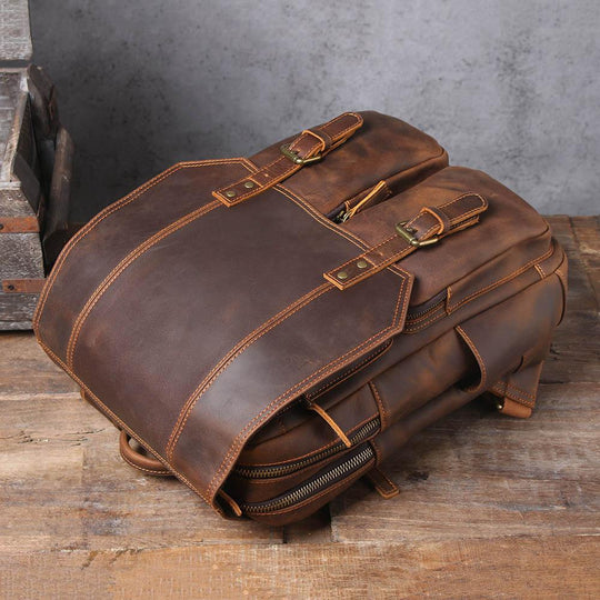 Elan | Vintage-Lederrucksack